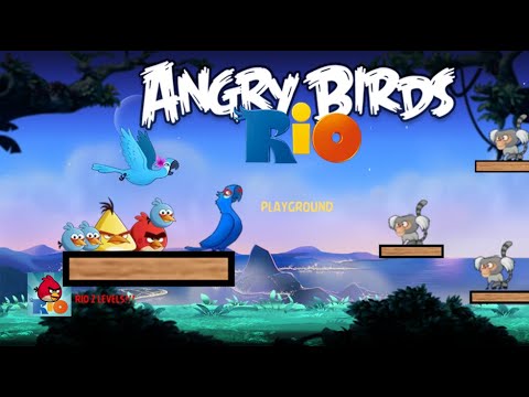 Angry Birds Rio Playground gameplay - YouTube