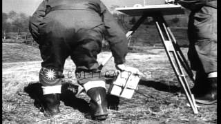 Team of Scientists and Engineers as Uranium is discovered in Saint Sylvestre vill...HD Stock Footage