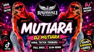 DJ ADAKAH KENYAMANAN DI HATIMU • DJ MUTIARA STYLE KARNAVAL VIRAL TREND TIKTOK TERBARU 2026
