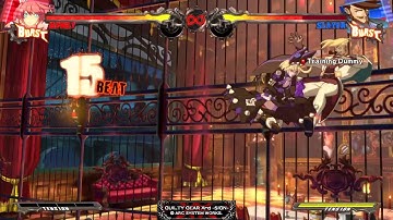Guilty Gear Xrd -SIGN- Elphelt Combo (Baby Edition)