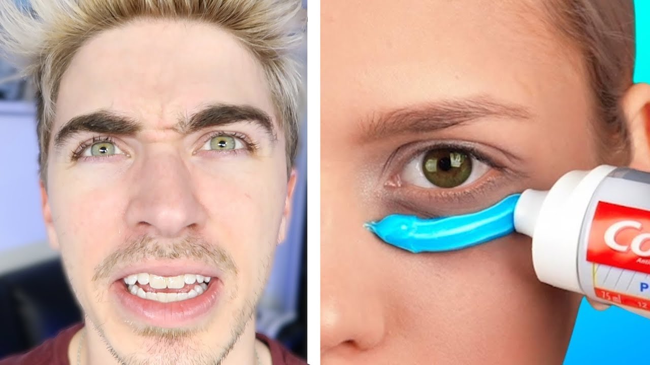 TRYING VIRAL LIFE HACKS - YouTube