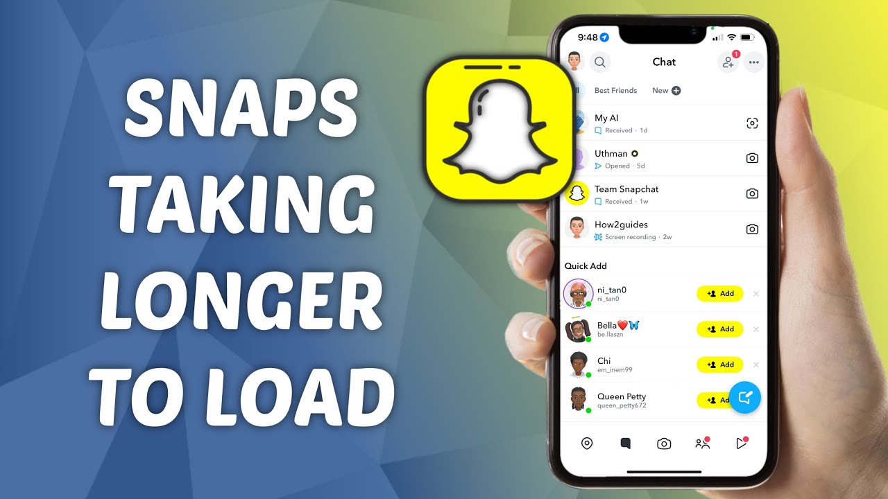 How to FIX Snaps Taking Longer to Load on Snapchat - YouTube