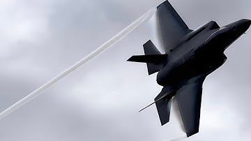 UNREAL! X2 F35’s & X2 F15’s in the Mach Loop!