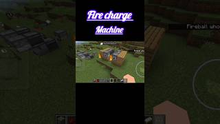 Fire charge machine || Minecraft #minecraft #trending #gaming