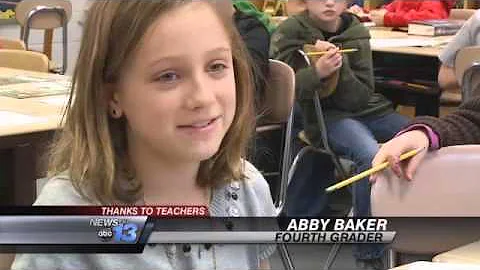 Thanks to Teachers: Sarah Kuehne - Fairview Elementary