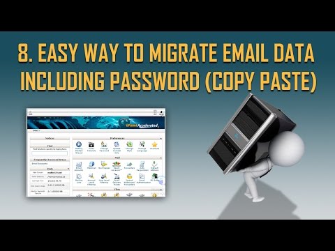 Easy way to migrate email - only copy paste | Step by Step Host to host migration part 8