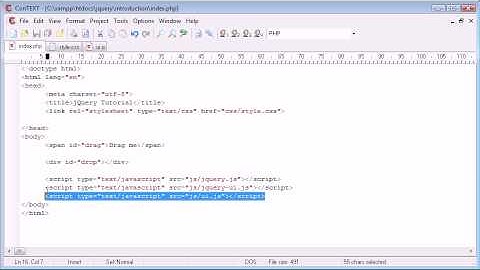 jQuery Tutorial - 144 - Droppable