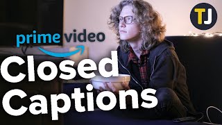 Turning Closed Captioning On or Off with Amazon Prime Video! screenshot 2