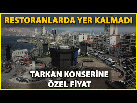 Kordon'daki Konser Öncesi İşletmelerden 'Tarkan'a Özel Fiyat Uygulaması