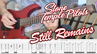 Stone Temple Pilots - Still Remains (guitar cover) + screen tabs