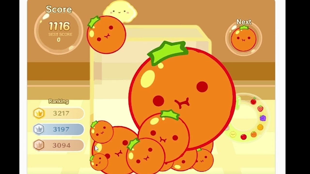 Watermelon Game but it's only orange【 scratch 】#16 - YouTube