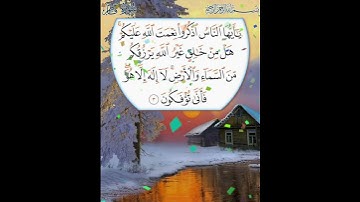 سورة فاطر الآية ( 4 )
