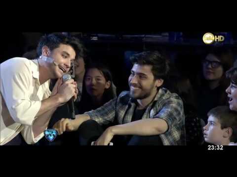 Antes de irse de gira con Márama, Agus hizo cantar a todo ShowMatch