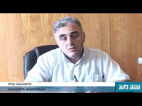 ქ. გორის საკრებულოს რიგგარეშე სხდომა 19.08.2016