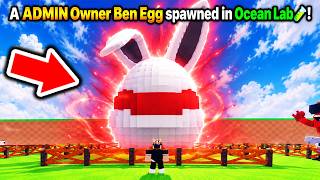 I Used ADMIN ONLY EGG SPAWNS in Roblox Steal An Egg