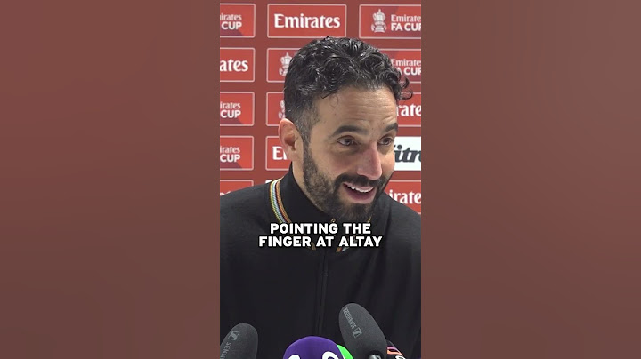 Ruben Amorim hailed Altay Bayındır as Man Utd's hero after they knocked Arsenal out of the FA Cup 🦸😍