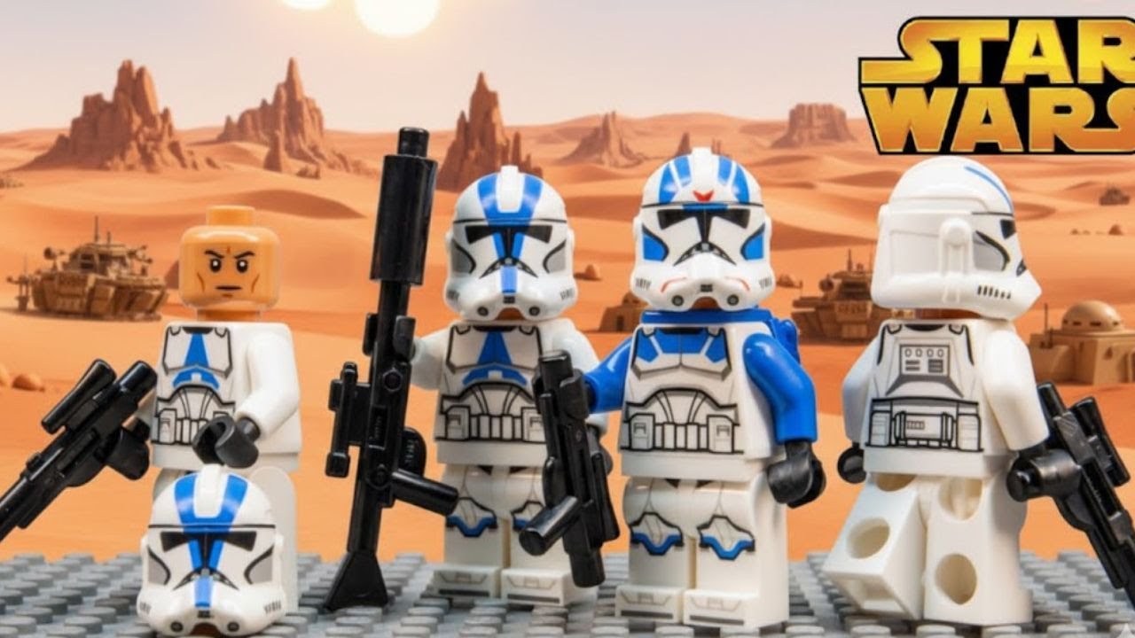 The 501st Brothers lego clone wars stop motion full movie - YouTube
