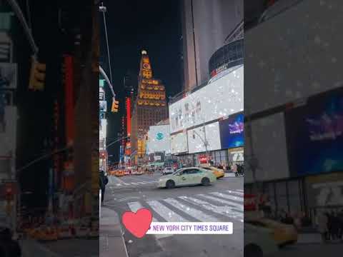 Η ξέγνοιαστη βόλτα της Αθηνάς Οικονομάκου στην Times Square