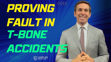 How to Prove Fault in a T-Bone Car Accident in Maryland