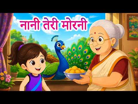 नानी तेरी मोरनी | Nani Teri Morni Ko Mor Le Gaye | Kids Poem | Hindi Nursery Rhymes | Noina Rhymes