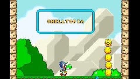 Shelltopia 100% SMW Rom Hack