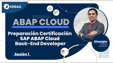 Preparación Certificación SAP ABAP Cloud Back-End Developer - En vivo Sesión 1
