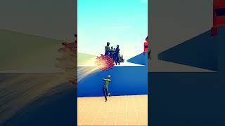 TABS WHO CAN SURVIVE SPEAR THROWER GOD? #shorts E34