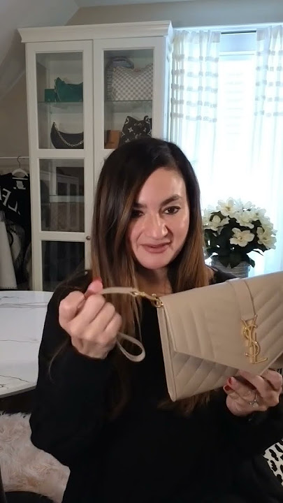 YSL UPTOWN POUCH REVEAL & WHAT FITS INSIDE