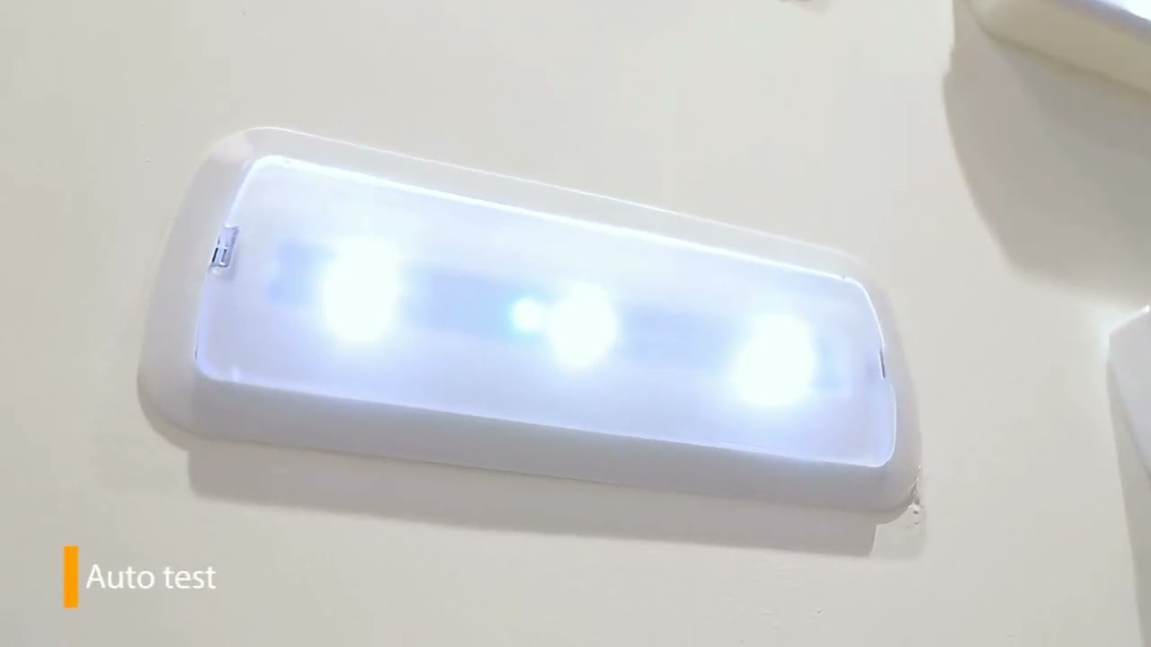 Luz de emergencia LED NICELUX, Permanente / No permanente 