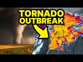 Live Dangerous Tornado Activity in Texas, Oklahoma, and Kansas