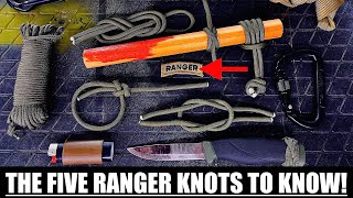 ¡Habilidades básicas con la cuerda de los Rangers del ejército!