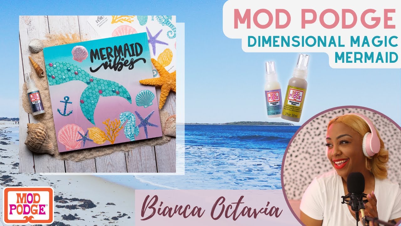 New products are always exciting, but we're especially thrilled about Magic  Modge! This Mod Podge alternative is going to bring waves to the crafting  industry. It's literally amazing. Have you signed up