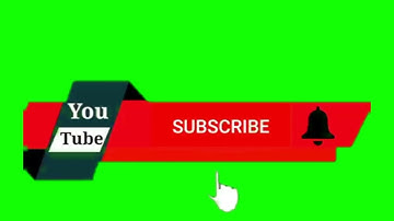 Green Screen Subscribe Button free ✓ No Copyright  - Z TECH BD #greenscreen