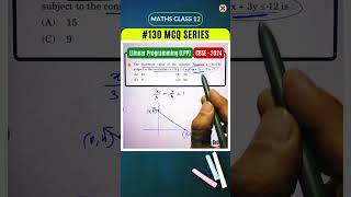 1️⃣3️⃣0️⃣ Find the Maximum Value Graphically in 1 Min! | Linear Programming Class 12