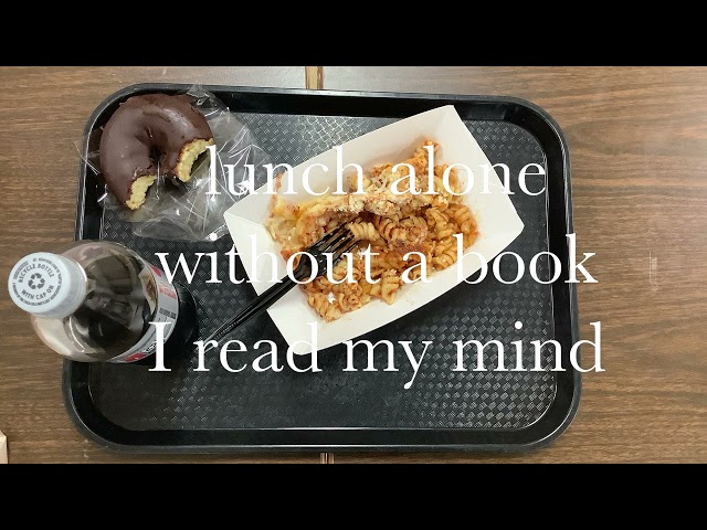 Lunch Alone: Video Haiga