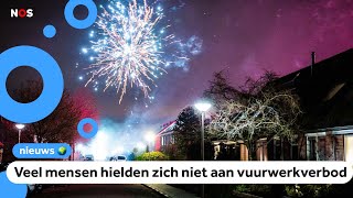 Vuurwerk, feest en ook onrust; zo vierde Nederland Oud en Nieuw