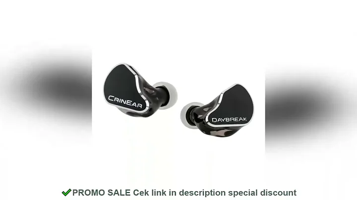 CrinEar Daybreak 1DD+2BA+2MPT (Micro-planar Tweeters) Driver In-Ear Headphones with Fully-Filled Res