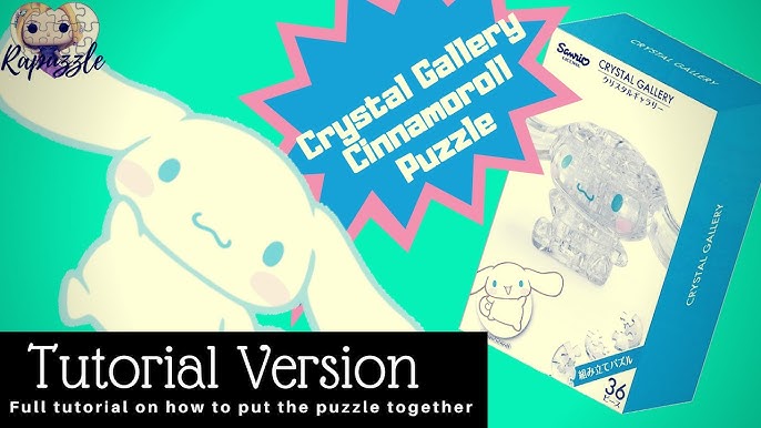 Hanayama- Crystal Gallery Puzzle- Stitch- Time Lapse 