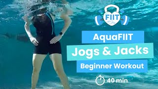 Just Jogs & Jacks - Complete Aqua Aerobic Workout - Coach Stacy - Best for Beginners - No Equipment screenshot 1