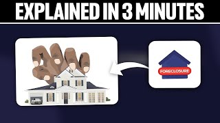 Foreclosure Explained in 3 Minutes 2025!