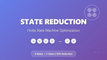 State Reduction in Finite State Machines (FSM): Simplify Your Designs!