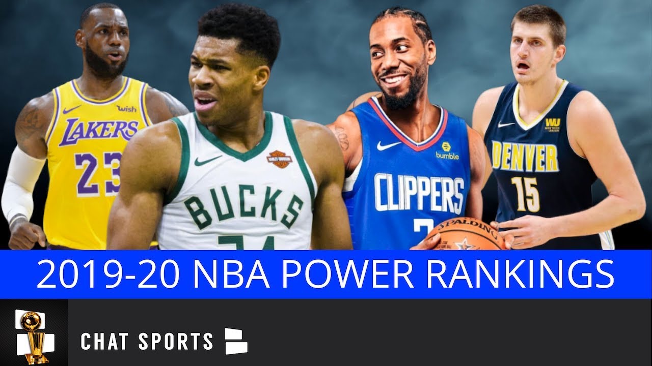 Nba Power Rankings 2019 20 Way Too Early Edition Following Nba Free Agency