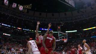NBA Eastern Conference Final 2011 LeBron James Blocks Derrick Rose's Shot