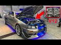 Nissan Skyline R34 with A V12 ENGINE! | 2 Fast 2 Furious (Paul Walker Edition)