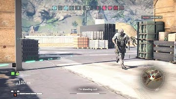 Ghost Recon Breakpoint pvp action at Skell port with medic class