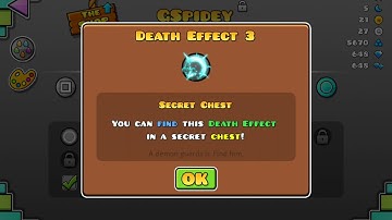 How To Get The Secret Chest ( death Effect )