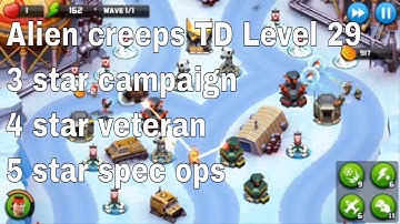 Alien Creeps TD Level 29 Without Any Extra Hero