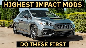 Top 5 Highest IMPACT Mods For The Subaru WRX
