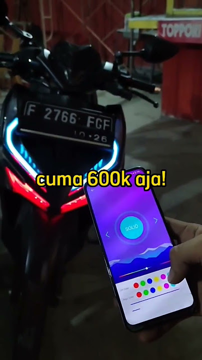 SEKEDAR INFO!!! PASANG LAMPU ALIS ANDROID MURAH MERIAH HASIL OKE.  #carapasanglampualis