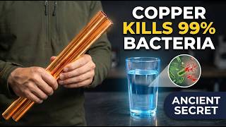 Connecting Two Copper Pipes Kills 99% Of Bacteria In Your Water - The Ancient Secret